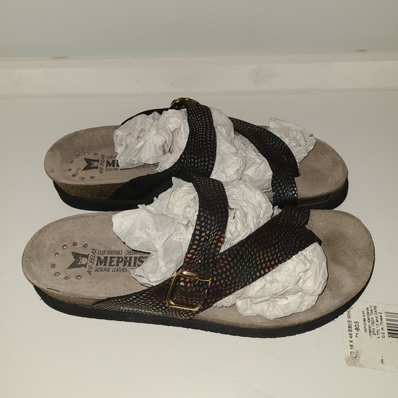 Mephisto Shoes - NWOT Mephisto Women's Multicolor Helen Sandals Size 40 EU Women 9/9.5 USA